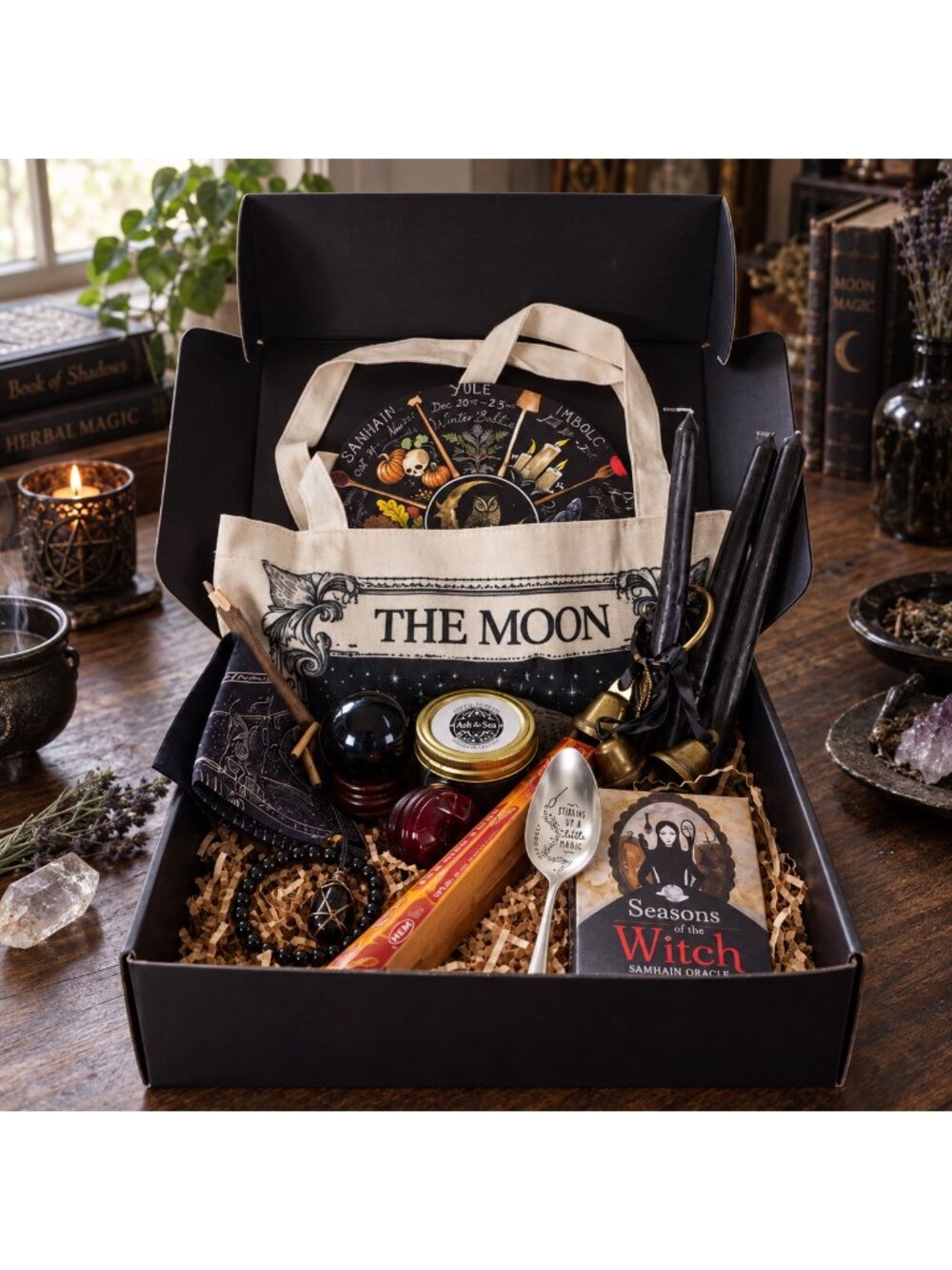 Samhain Altar & Oracle Bundle with Wheel of the Year